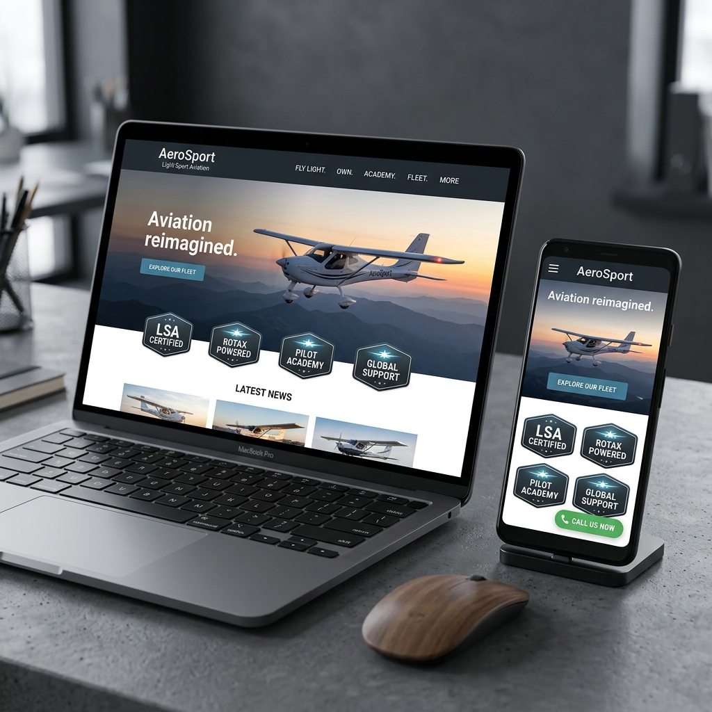 MyNextWebsite Modern Business Design Preview