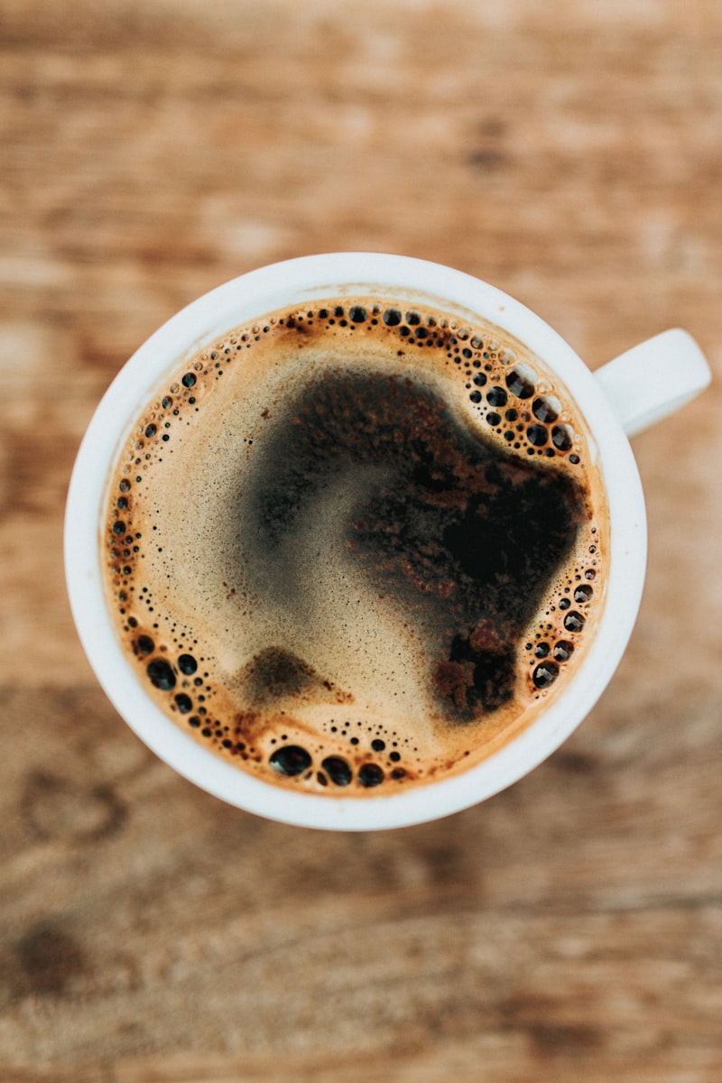 Freshly roasted single-origin coffee beans