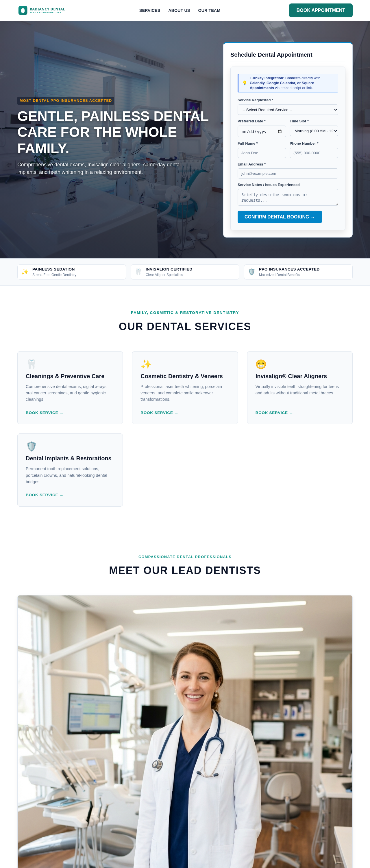 Dental Practice Desktop Preview